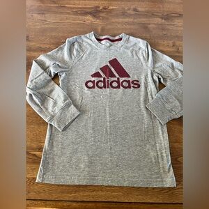 Boys size 7 long sleeved Adidas shirt